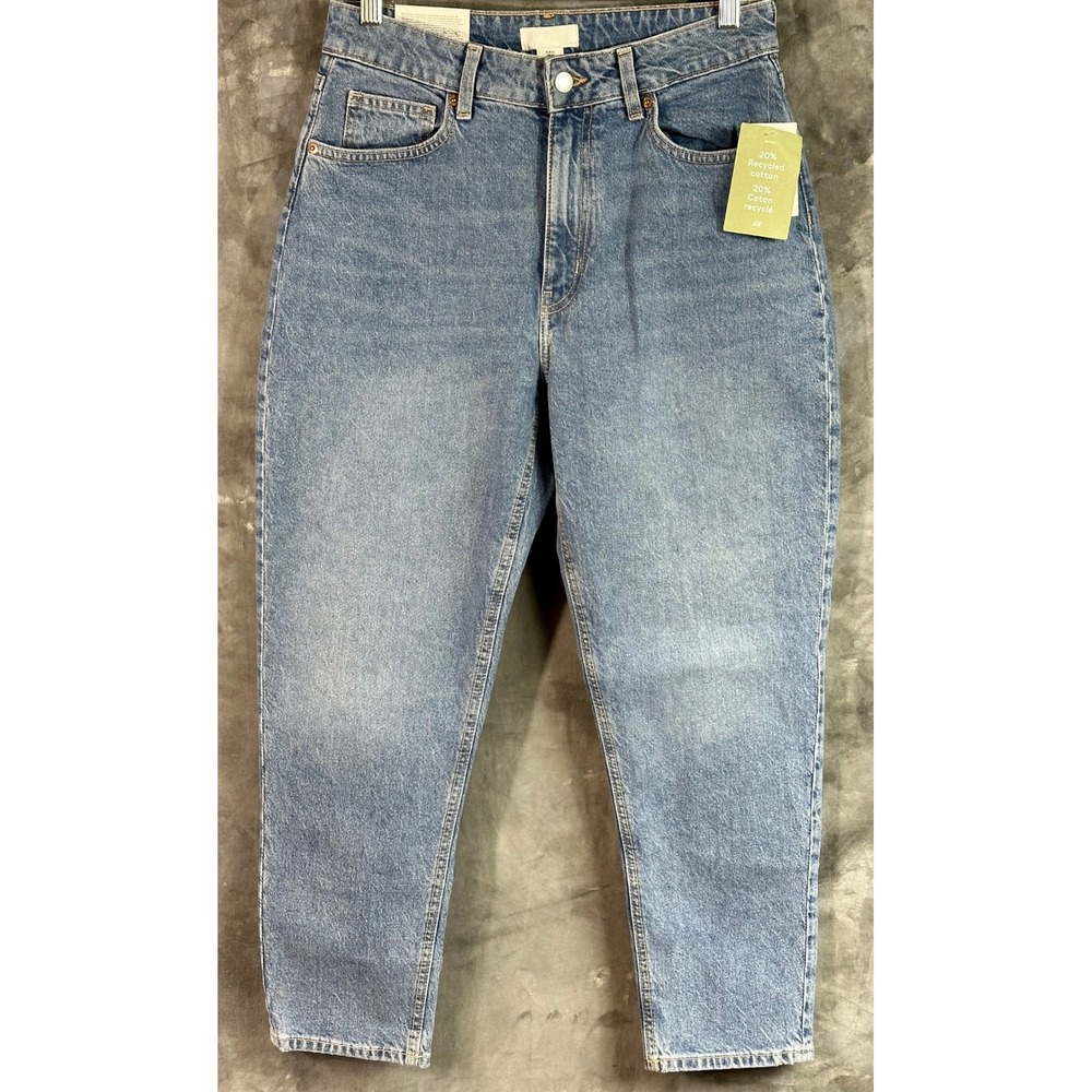 H&M High Waist MOM Ankle Jeans sz 10 (15850) NEW